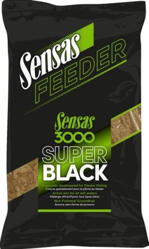 Sensas Zanęta 3000 Feeder Super Black 1kg 43731.jpg