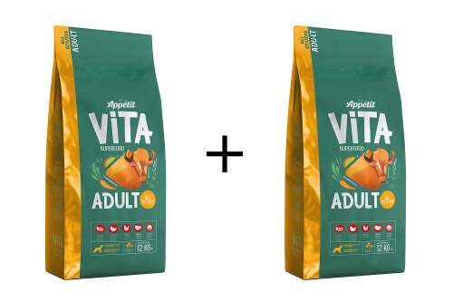 Comfy Appetit Vita Sucha Karma dla Psów 12kg Buffalo Bawół 260475.png