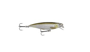 Wobler SG 3D Twitch Minnow 8cm 8,5g SS 02-Green Silver Ayu 