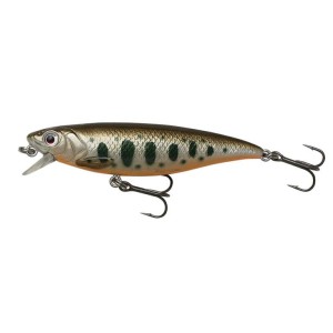 Wobler SG 3D Twitch Minnow 8cm 8,5g SS Olive Smolt 