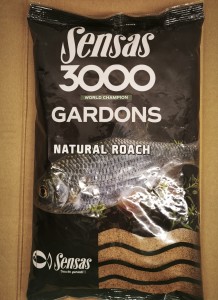 Sensas Zanęta 3000 1kg Gardons Natural Roach 
