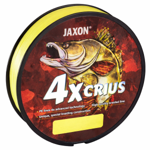 Jaxon Plecionka Crius 4X 150m 0.12mm 10kg Fluo Żółty