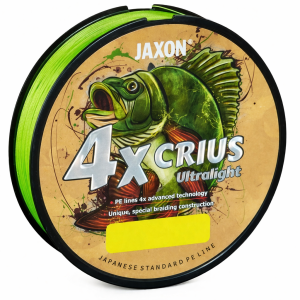 Jaxon Plecionka 4X Crius Ultralight 150m 0.053mm 3kg Flash Zielony 