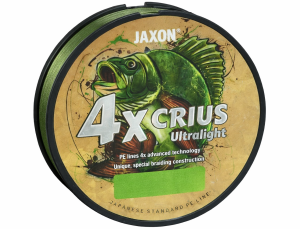 Jaxon Plecionka 4X Crius Ultralight 150m 0.053mm 3kg Ciemnozielony 