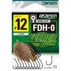 Owner Haczyki Feeder Hook FDH-0 nr10 - 10szt 