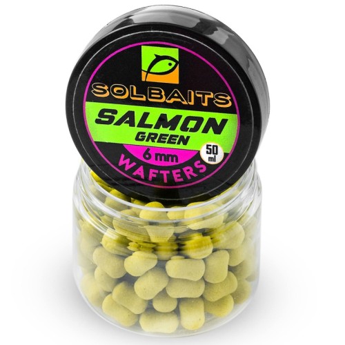 Solbaits Wafters 6mm 50ml Salmon Green sol015.jpg