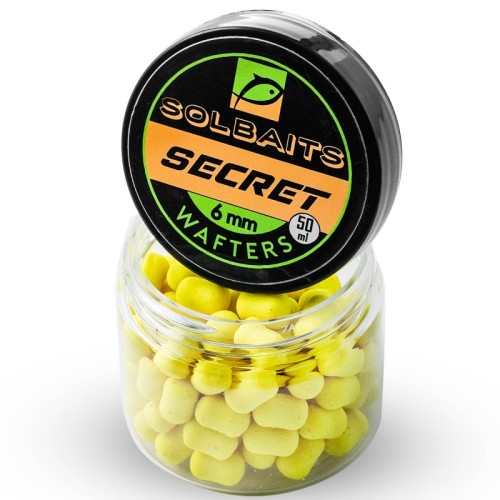 Solbaits Wafters 6mm 50ml Secret Yellow sol007.jpg