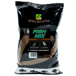 Solbaits Zanęta 800g Fish Mix Brown