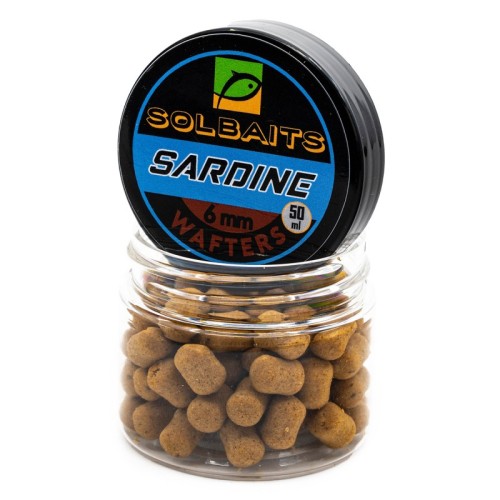Solbaits Wafters 6mm 50ml Sardine Brown sol061.jpg