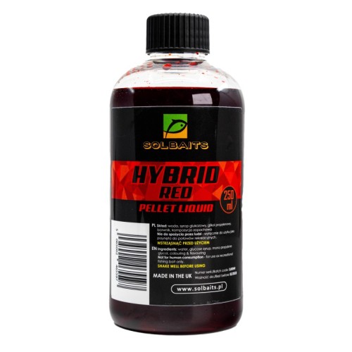 solbaits Liquid 250ml Hybrid Red sol062.jpg