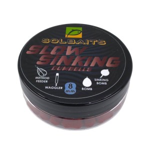 Solbaits Wafters 8mm 50ml Slow Sinking Red Dumbells 