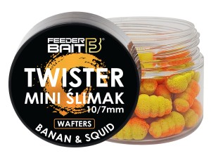 Feeder Bait Przynęta Mini Ślimak Wafters 10/7mm Banan/Squid