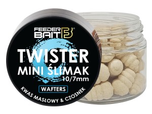 Feeder Bait Przynęta Mini Ślimak Wafters 10/7mm Kwas Masłowy & Czosnek 