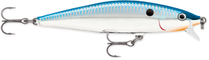 Rapala Wobler Flat Rap 10cm 12g Kolor Silver Blue 
