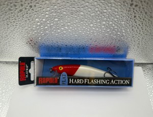 Rapala Wobler Flat Rap 10cm 12g Kolor Red Head 