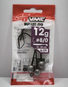 Vmc Główki Jigowe Bullet Jig nr8/0 12g 3szt