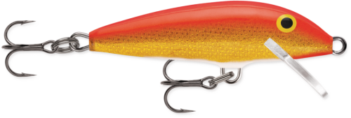 Rapala Wobler Floater 5cm 3g Kolor Gold Fluorescent Red f05gfr.png