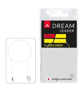 Mikado Przypony Dream Leader Fluorocarbon 30cm/10lb/4.45kg 2szt 