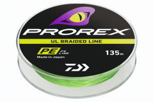 Daiwa Plecionka Prorex UL PE#0.40 135m 2.80kg 6.0lb Chartreuse 