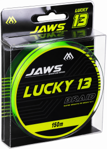 Mikado Plecionka Jaws Lucky 13 0.16mm 13kg 150m Fluo Zielona 