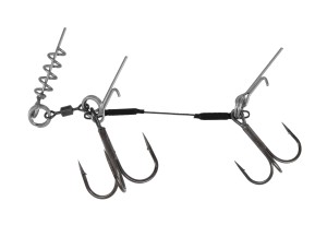 Mikado Dozbrojka Tytanowa Jaws Double Evo Titanum 25kg nr1/0-1 - 1szt 
