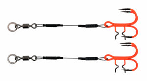 Mikado Dozbrojka Tytanowa Jaws Evo Titanum 13kg/8cm nr2 UV - 2szt 