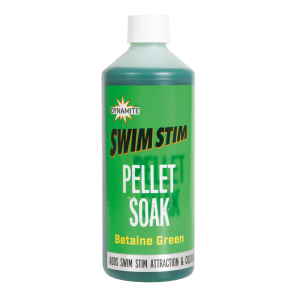 Dynamite Baits Swim Stim Soak Pellet 500ml Betaine Green 