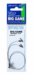 Dragon Przypon Big Game Surflon 7x7 20cm 30kg - 2szt 