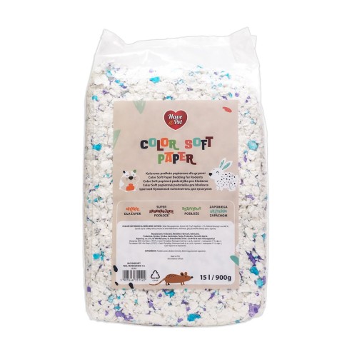 Have a Pet Kolorowe Podłoże Papierowe dla Gryzoni 15L 900g 282903.jpg