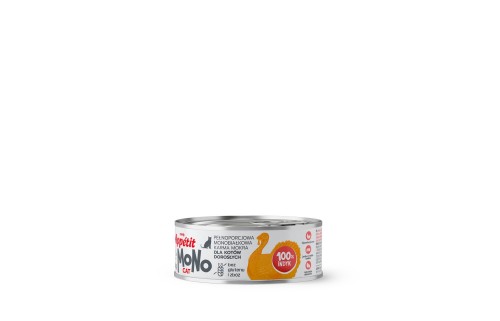 Comfy Appetit Karma Mokra dla Kotów Dorosłych w Puszce 85g Mono Cat Indyk 283218.jpg