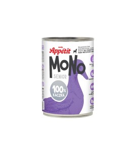 Comfy Appetit Mokra Karma dla Psów w Puszce 400g Mono Senior Kaczka 