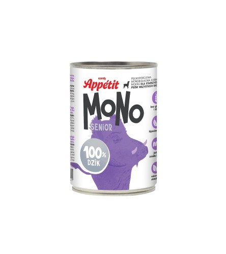 Comfy Appetit Mokra Karma dla Psów w Puszce 400g Mono Senior Dzik 283215.jpg