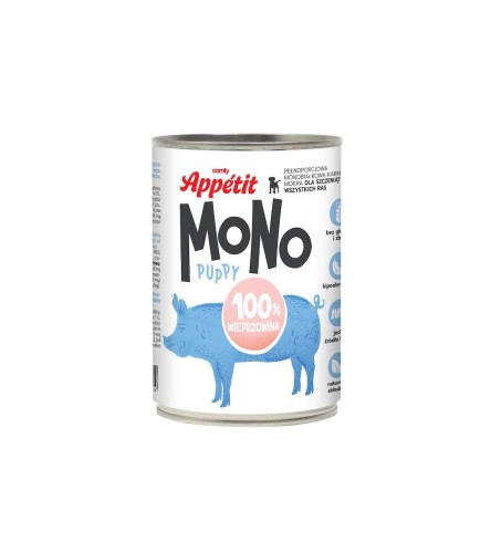Comfy Appetit Mokra Karma dla Psów w Puszce 400g Mono Puppy Wieprzowina 283214.jpg