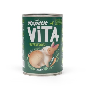 Comfy Appetit Mokra Karma dla Psów w Puszce 400g Vita Królik 