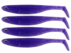 Westin Guma Shadteez Slim 5cm 1g Violett Steam - 4szt 