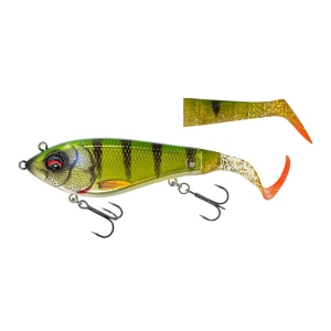 Savage Gear Przynęta Deviator Tail 16,5cm/48g Slow Sinking Chrome Perch 