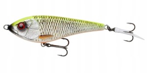 Savage Gear Wobler Deviator Swim 12.5cm 50g Slow Sinking Lemon Roach 
