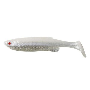 Guma SG Fat T-Tail Minnow White Silver 13cm 1szt.       