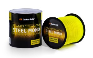 Tandem Baits Żyłka Steel Mono Fluo Żółta 0,30mm 1200m   
