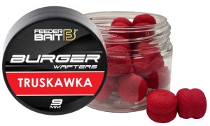 Feeder Bait Przynęta Burger Wafters 9mm 25ml Truskawka 