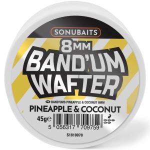 Sonubaits Band'um Wafter 45g 8mm Pineapple&Coconut 